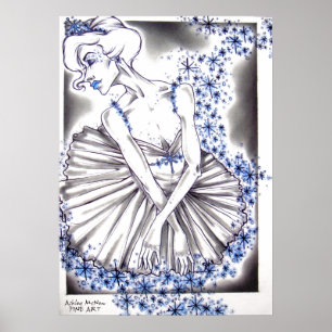 Póster Reina de la nieve del ballet de los pedófilos