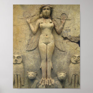 Póster Reina De La Noche - Burney Relief Lilith