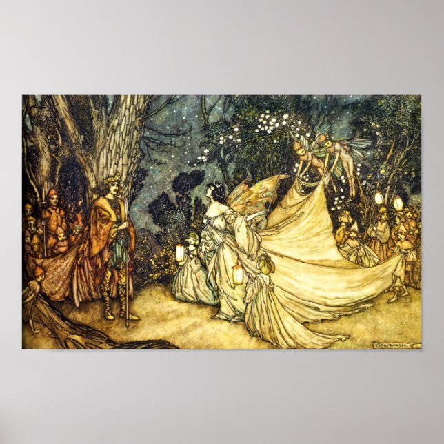 Póster Reina de las hadas (Frente)