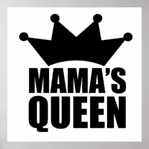 Póster Reina de las mamás