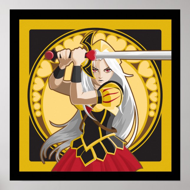 Póster Reina de los corazones (Frente)