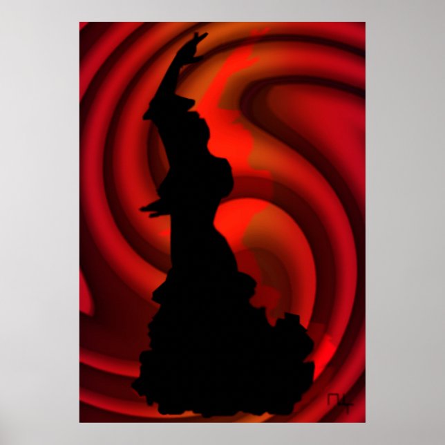 Póster Reina de los gitanos (Frente)
