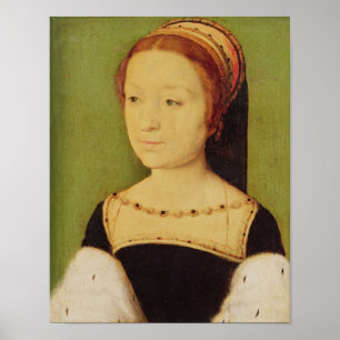 Póster Reina de Madeleine de Francia de Escocia, 1536