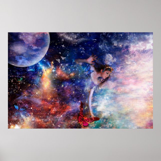 Póster Reina de mariposas (Frente)