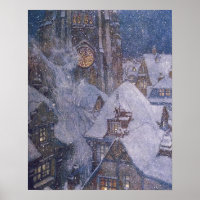 Reina de nieve de cuento de hadas por Edmund Dulac