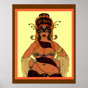 Póster Reina de Sheba