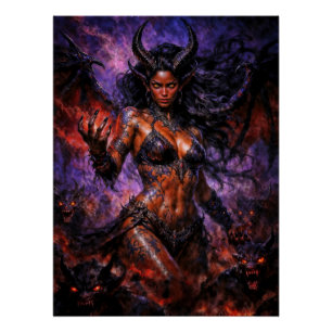 Póster Reina del Infierno Lilith