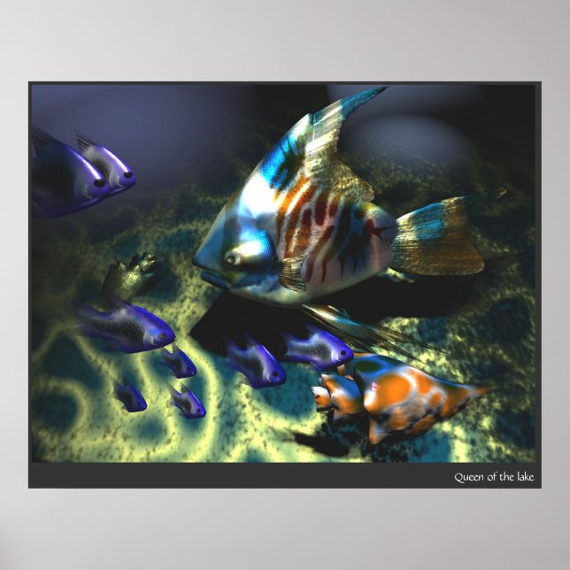 Póster Reina del lago (Frente)