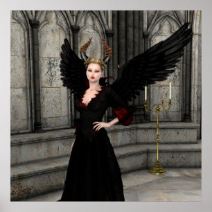 Póster Reina del mal