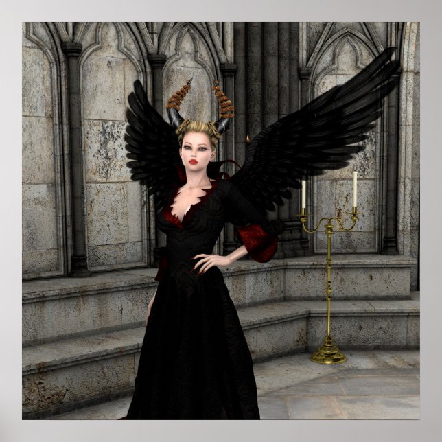 Póster Reina del mal (Frente)