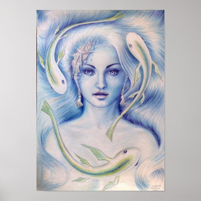 Póster Reina del mar (Frente)
