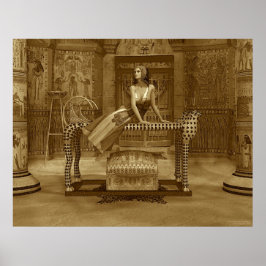 Póster Reina egipcia
