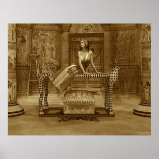 Póster Reina egipcia