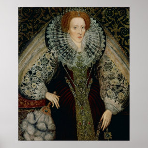Póster Reina Elizabeth I, c.1585-90