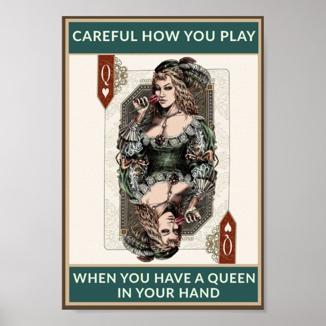 Póster Reina en tu mano (Frente)