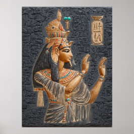 Póster Reina faraónica Hatshepsut