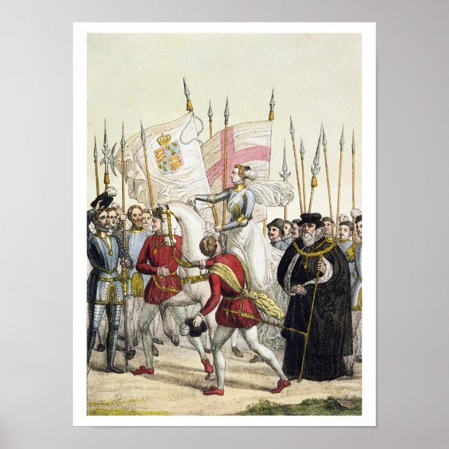Póster Reina Isabel I (1530-1603) (Frente)