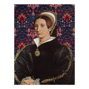 Póster Reina Katherine Howard de Inglaterra Retrato