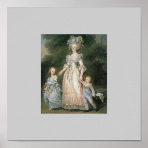 Póster Reina Marie Antonieta de Francia