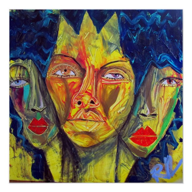 Póster Reina natural (Anverso)