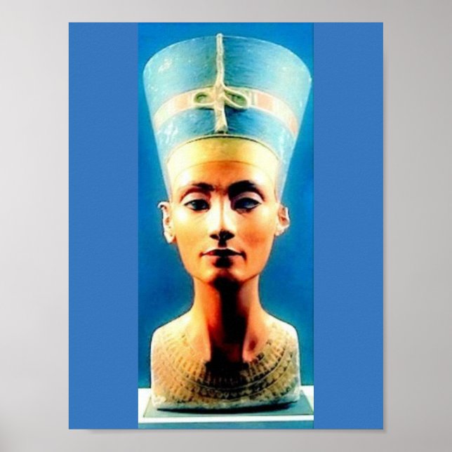 Póster Reina Nefertiti (Frente)