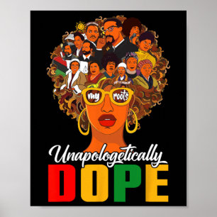 Póster Reina Negra de la Droga sin Disculpas Historia Neg