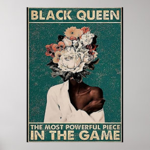 Póster Reina Negra en el Juego
