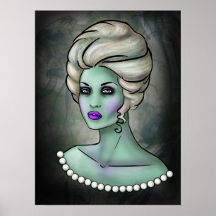 Póster Reina Zombie