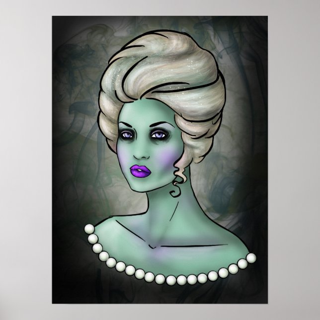 Póster Reina Zombie (Frente)