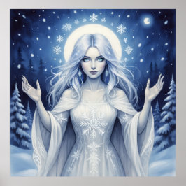Póster ReinaDeLaNievePlata