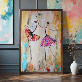 Póster Reinas bailadoras