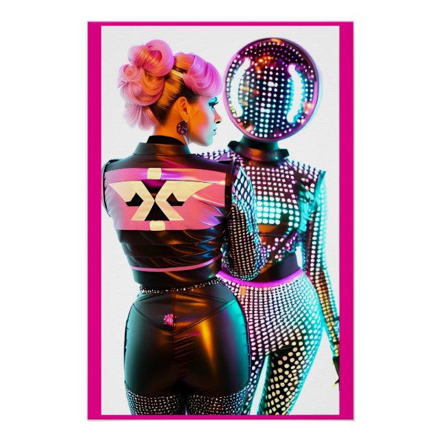 Póster Reinas de moda de 2084 (Anverso)