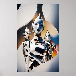 Póster Reinas de placas lógicas soldadas