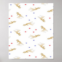 reindeer and stars