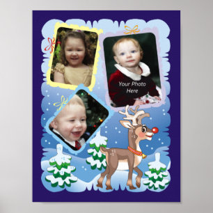 Póster Reindeer Picture Page