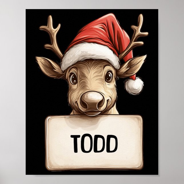 Póster Reindeer Todd (Frente)