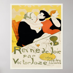 Póster Reine de Joie (Reina de la Alegría) de Toulouse La