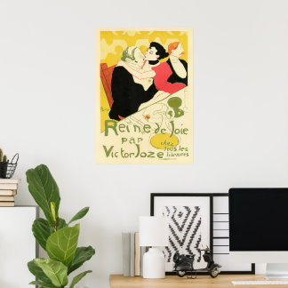 Póster Reine de Joie (Reina del Placer) Toulouse Lautrec