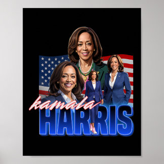 Póster Reinicio del Bootleg de la Bandera Americana Kamal