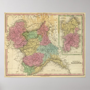 Póster Reino de Cerdeña