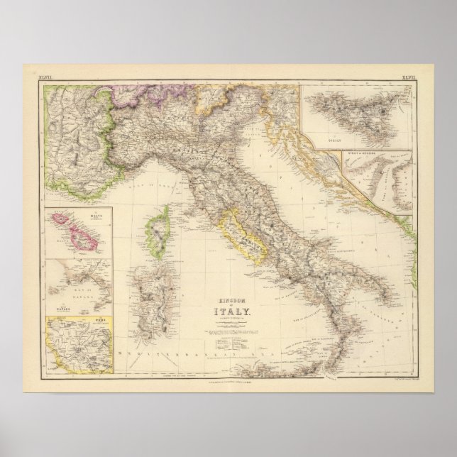 Póster Reino de Italia (Frente)