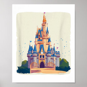 Póster Reino Mágico Genial Disfraz De Castillo Para Niños