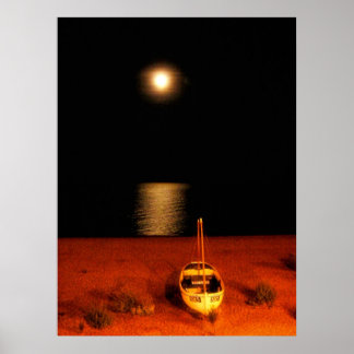 Póster (Reino Unido) BRIGHTON FULL MOON Poster