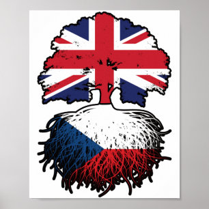 Póster Reino Unido Británico Británico Reino Unido Gran B
