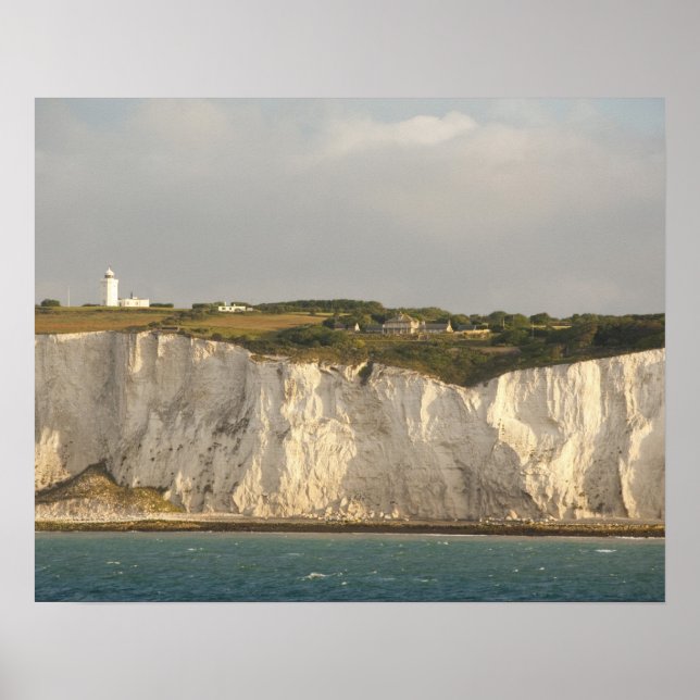 Póster Reino Unido, Dover. Los famosos acantilados blanco (Frente)