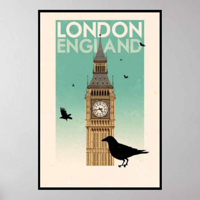 Póster Reino Unido. Inglaterra, Londres (Frente)