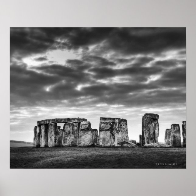 Póster Reino Unido, Stonehenge 11 (Frente)