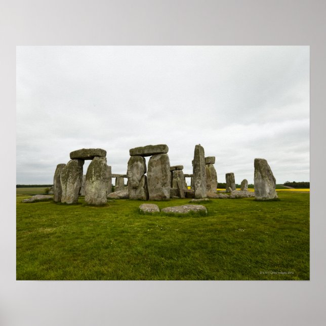 Póster Reino Unido, Wiltshire, Stonehenge (Frente)