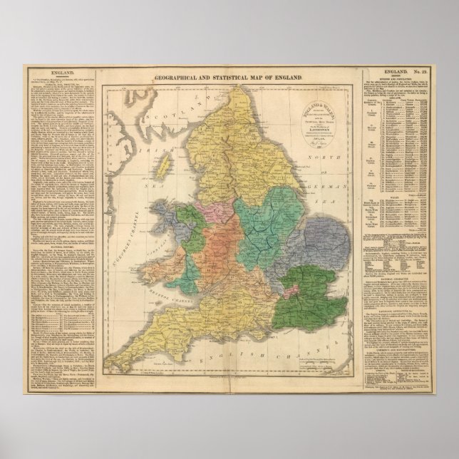 Póster Reinos de los anglosajones (Frente)