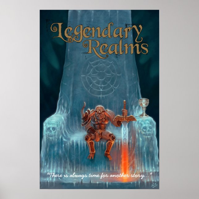 Póster Reinos legendarios - Más allá de la columna verteb (Frente)